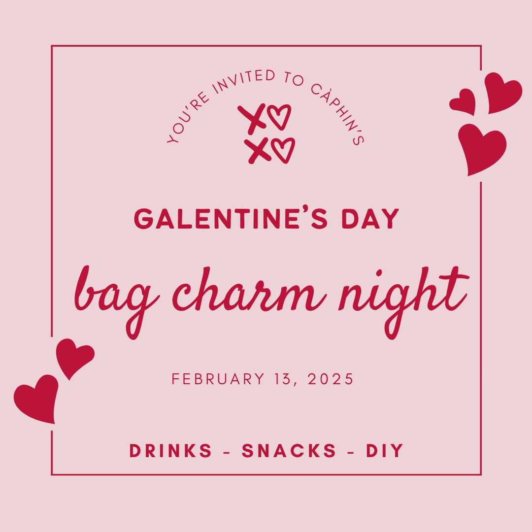 Galentine's DIY Bag Charm Night
